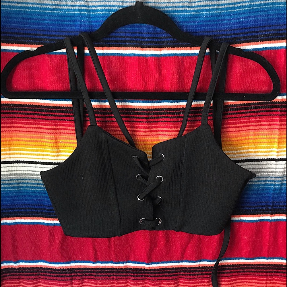 Strappy Super Crop Tank